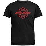 Star Wars First Order Logo Mens Black T-shirt XXL