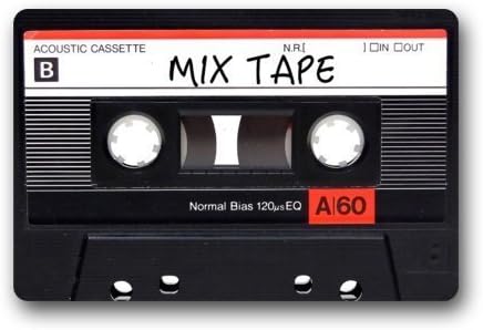 Kaixin J Love Girl Cassette Art Pattern Mix Tape Doormat Door Mat Rug Indoor/Outdoor/Floor Mat Rug for Home/Office/Bedroom 31.5x19.5 inch