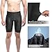 qualidyne Men's Cycling Bike Shorts 3D Padded Bicycle Riding Bike Biking Pants Cycle Shorts Black