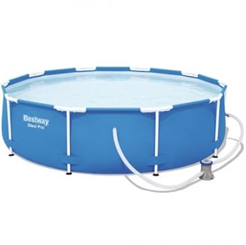 Bestway Piscine Tubulaire Ronde D 305 X H 76 Cm Filtre à Cartouche