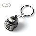 Do4U Game Playerunknown's Battlegrounds Cosplay Costumes Special Forces Helmet Keychain PUBG Logo Metal PUBG Logo Metal Level 3 Helmet 3D Pendant PUBG Keychain Charm Souvenir Gifts (Helmet)