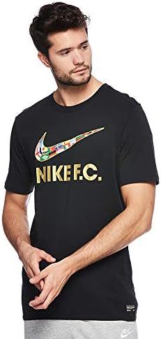 nike fc gold t shirt