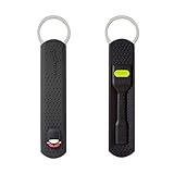 Bone Collection USB Lightning Cable Keychain, Portable Charging Data Sync Short Cable Charger Key Ring, Linkey Series - Black