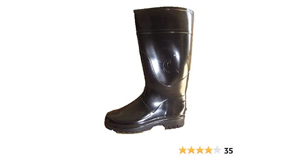 Rainwear-Shop - Botas de goma para hombre negro negro : Amazon.es: Zapatos  y complementos