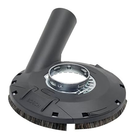 Bosch Professional Absaughaube (mit Bürstenkranz, Farbe, Lacke, Kunststoff (GFK), Holz, für Winkelschleifer)