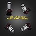 YaaGoo H8 H9 H11 Red LED DRL Driving Fog Light,Replacement of Halogen,360 Degree Super Bright