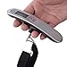 Goplus Digital Luggage Scale, 110 Lbs High Precision Hanging Scale, Backlight LCD Display Travel Luggage Scale