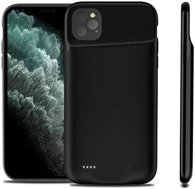ViCasy for iPhone 11 Pro 5.8 Inch Battery Case, 5200mAh Portable Backup Rechargeable Charge Case External Power Bank Protective Cover Compatible with iPhone 11 5.8'', Black