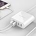 GXG-1987 DCH-4U 31W 4 Port USB Travel Desktop Charging Sattion for iPhone 6s / 6 / 6 plus, iPad Air 2 / mini 3, Samsung Galaxy S6 / S6 Edge / Note 5, HTC M9, Nexus and More - White