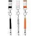 Dog Training Whistles with Lanyard to Stop Barking with Adjustable Frequency Obedience Training for Dog Set of 3, Sumind