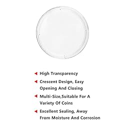 Silver Coin Holder,ULIFESTAR Transparent Dollar