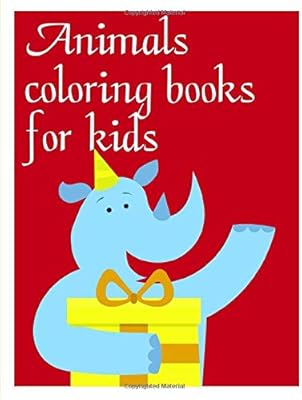 Amazon Com Animals Coloring Books For Kids A Coloring Pages With