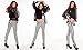 Black & White Striped Classic Sexy Skinny & Bootcut Jeans Junior & Plus Size