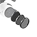 Neewer 3-Piece Filter Set for DJI OSMO / Inspire 1: (1) Polarizer Filter + (1) ND8 Neutral Density Filter + (1) ND16 Neutral Density Filter