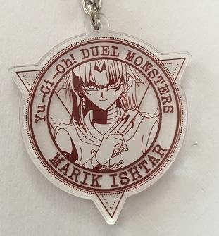 Amazon 遊 戯 王デュエルモンスターズ トレーディングエンブレムアクリルキーホルダー マリク イシュタール アニメ 萌えグッズ 通販