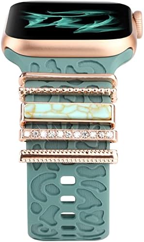 Watch Series Blue Ring Apple Watch FERJITGR Decorative Ring Loops