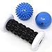 UNIQBEST Plantar Fasciitis Foot Recovery Bundle Set for Sport Men Women Include Foot Massager Foam Roller 2 Cold Massage Balls 1 Carrying Bag for Arch Pain Relief,Heel Spurs,Trigger Point Therapy