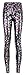 Shiny Mermaid Leggings for Women Halloween Fish Scale Tight Pants Rainbow M