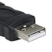 BLUEXIN USB 2.0 A Male to Firewire IEEE 1394 6P Female Adapter Converter Connector