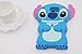 Generic Galaxy S7 Edge Case, Lilo Movable Ear Flip Cute 3D Cartoon Lovely Soft Gel Rubber Silicone Skin Case Cover for Samsung Galaxy S7 Edge (Blue)