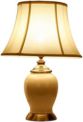 Chinese Ceramic Lamps Warm Bedside Lamp Bedroom European Style Living Room Vintage American Village Desk Lamp