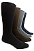 Men's Vagden Plain Rayon from bamboo Dress 3PK socks (Navy) 8-12