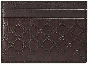 gucci leather card wallet