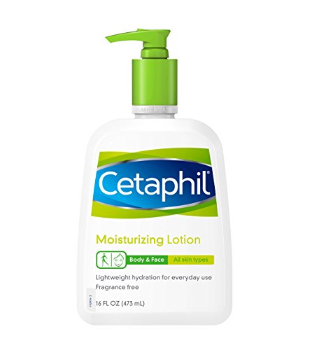 Cetaphil Fragrance Free Moisturizing Lotion, 16-Ounce Bottles (Pack of 2)