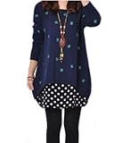 Womens Oversized Dress Ladies Knitted Baggy Sweater Knit Jumper Tops