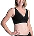 Kindred Bravely French Terry Scoopback Nursing Sleep Bra for Maternity/Breastfeeding (XXL, Black)
