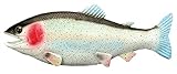 GIANT BIG SIZE FAKE 13 INCH RUBBER TROUT FISH