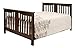 DaVinci Hidden Hardware Twin/Full-Size Bed Conversion Kit (M5789) in Espresso