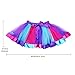 Kids Fairy Butterfly Wings Costume for Girls with Mask Rainbow Tutu Dress Set Princess Dress up Party Favors(Rose)