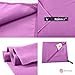Rainleaf Microfiber Towel, 30 X 60 Inches. Purple