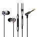 SoundMAGIC E10C Wired Earbuds with Microphone HiFi Stereo Earphones Noise Isolating in Ear Headphones Powerful Bass Tangle Free Cord Gunmetal