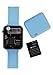 Bluetooth Smart Watch with Camera, TechFaith A1 Smart Watch for Android Smartphones (Blue)