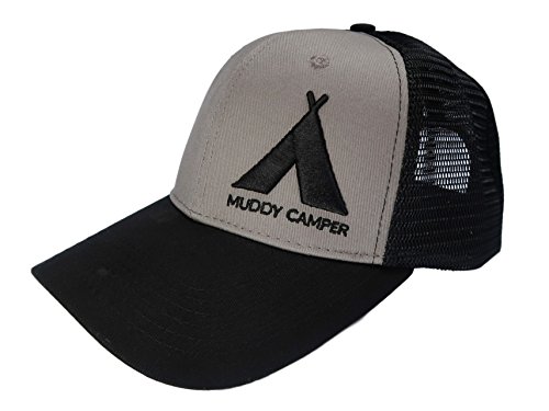 Muddy Camper Trucker Hat (Adult): Made For Camping, Hiking, Sun, Rain, And The Great Outdoors