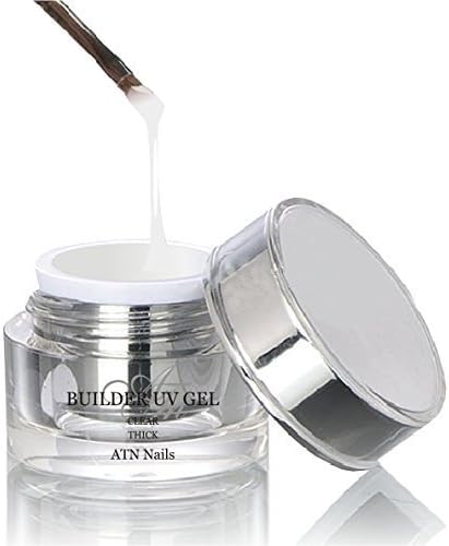 ATNails Silver Edition - Builder UV LED Gel CLEAR THICK 5ml
