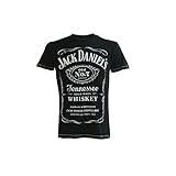 Jack Daniel's Classic Logo Men's T-Shirt Black Large