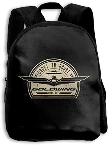 Okhagf Goldwing Retro School Backpack Travel Bag for Boys and Girls