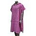 Lightahead Cotton Surf Beach Hooded Poncho Changing Bath Robe Towel with Pocket (Pink) (Teens)