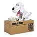 Sizet Mechanical Save Adorable Robotic Hungry Dog Saving Bank Coin Gift Box Collection Piggy Bank