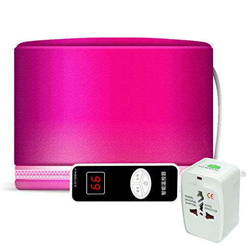 Hair Steamer Cap For Women Deep Conditioning Hair Care SPA Beauty Thermal Treatment Hair Cap Electric LED Constant Temperature Beauty Evaporation Cap