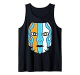 WWE Jeff Hardy "Blue Face" Graphic Tank Top