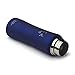 Swig Savvy Sports Water Bottle, Vacuum Insulated Stainless Steel, Straw Leakproof Lid, Storage Sleeve - 32oz (Blue)