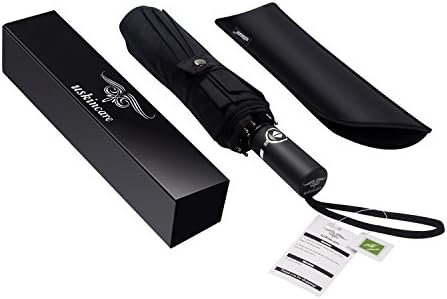 Repel Windproof Travel Umbrella with Teflon Coating