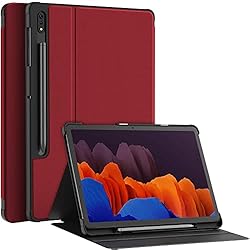 Soke Galaxy Tab S8+/S7 FE/S7 Plus Case with S Pen