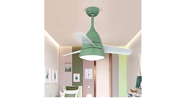 Amazon Com Foraging Hamster Luxurious Led Nordic Ceiling Fan