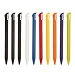 BESKIT 10PCS Plastic Touch Stylus Pen Only for Nintendo New 3DS XL and New 3DS LL