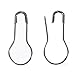 Household Mall 0.85 inch Pack of 1000Pcs Gourd Pin/Clothing Tag Pin/Safety Pin/Steel Wire Pin/Calabash Pin, Suitable for Tailor Home Accessories (Silver)